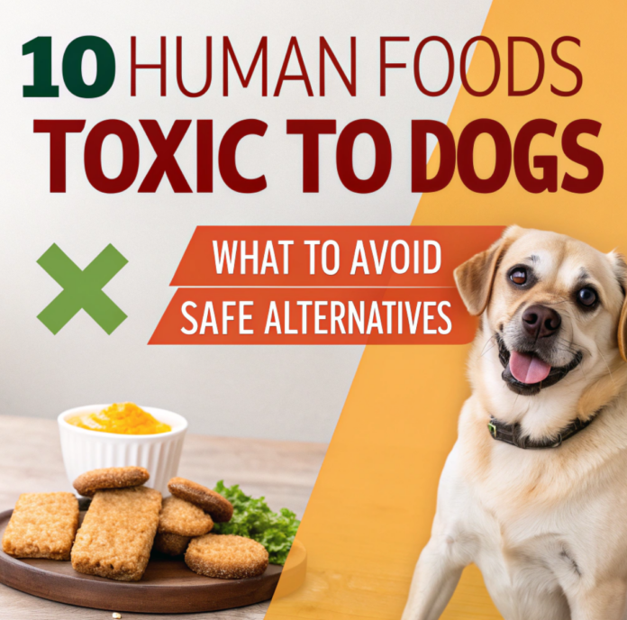 10 Human Foods Toxic to Dogs